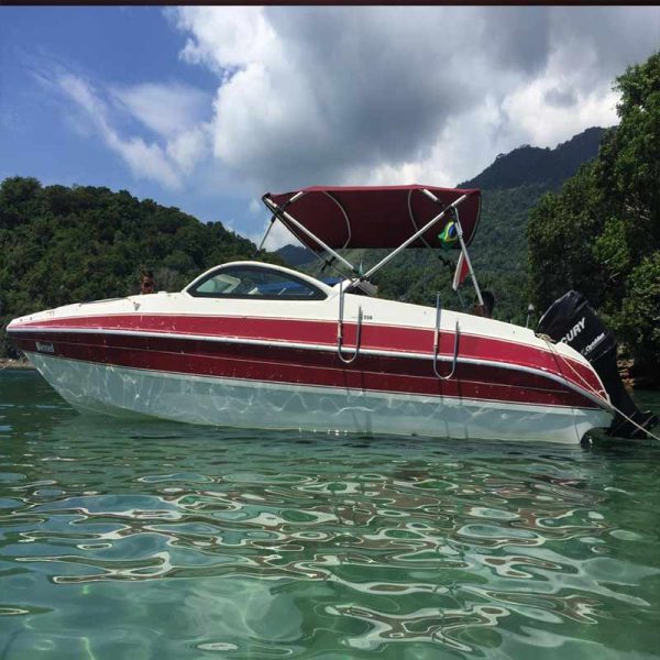 PASSEIO DE LANCHA privativo duração 5 HORAS na BAÍA de Ilha Grande, em Oferta