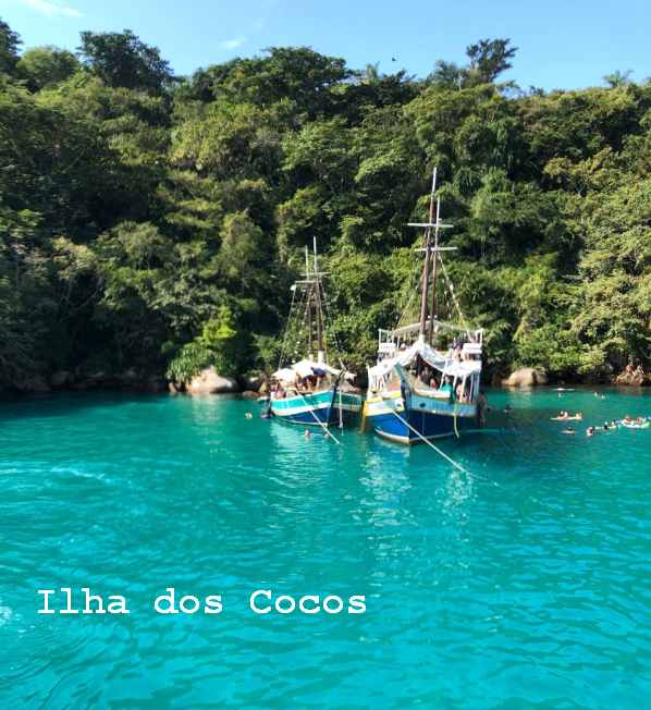 Passeio escuna ilha dos cocos Paraty