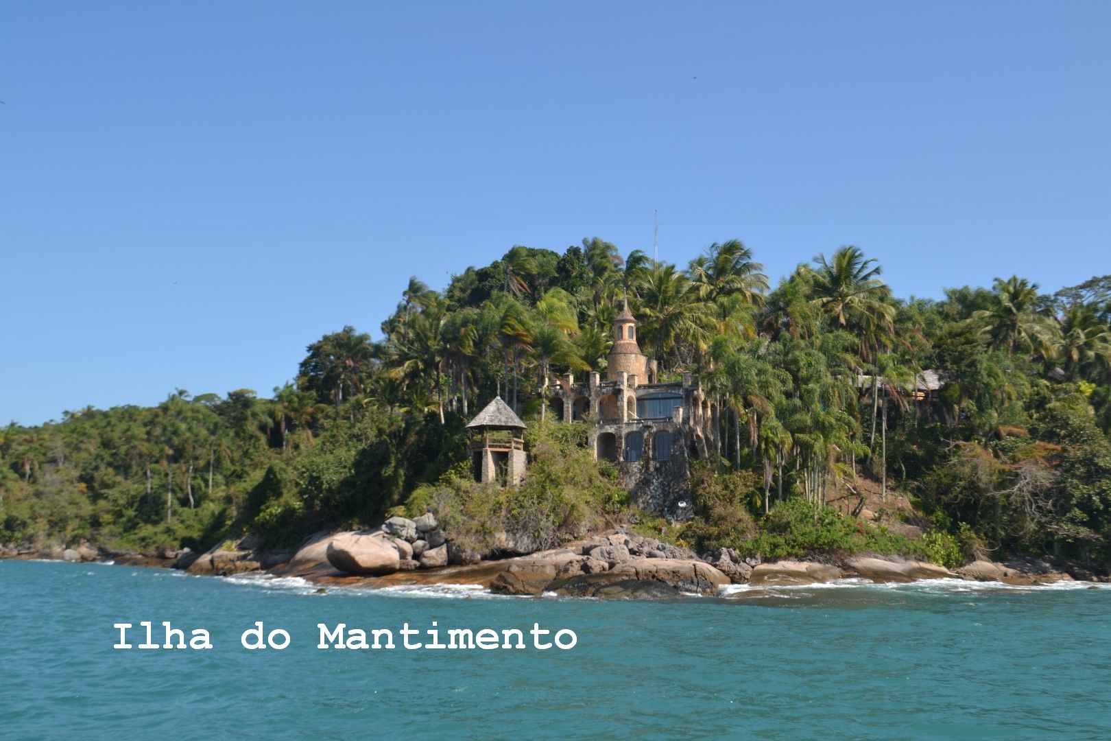 passeio escuna Ilha do Mantimento Paraty